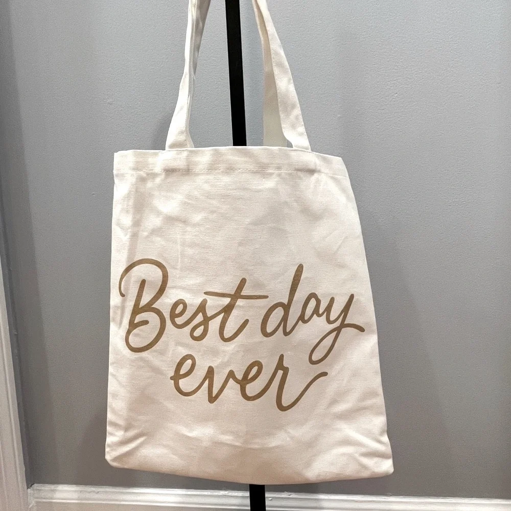 “Best Day Ever” Canvas Tote Bag